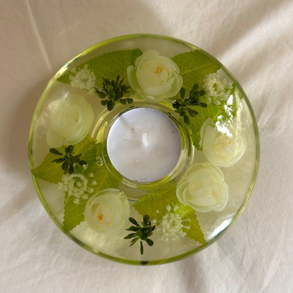Dreamlight Tea Light Hand Blown  Candle Holder Germany - Picture 6 of 8